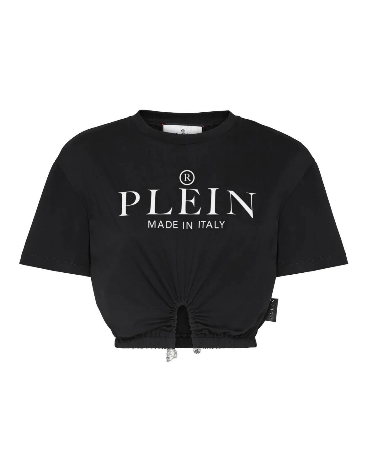 Cropped T-shirt Iconic Plein, цвет: Черный