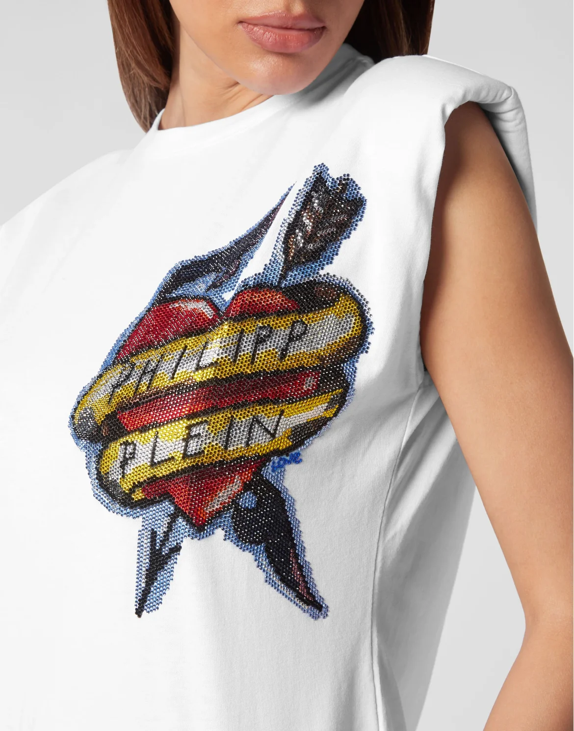 Shoulder Pad Tank Top Hawaii, цвет: Белый