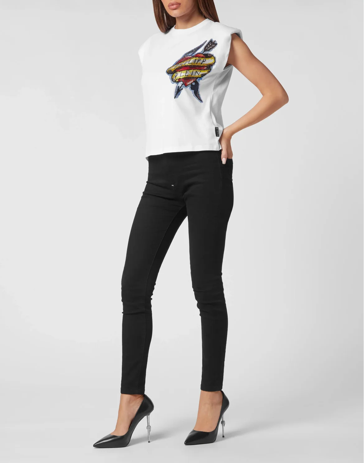 Shoulder Pad Tank Top Hawaii, цвет: Белый