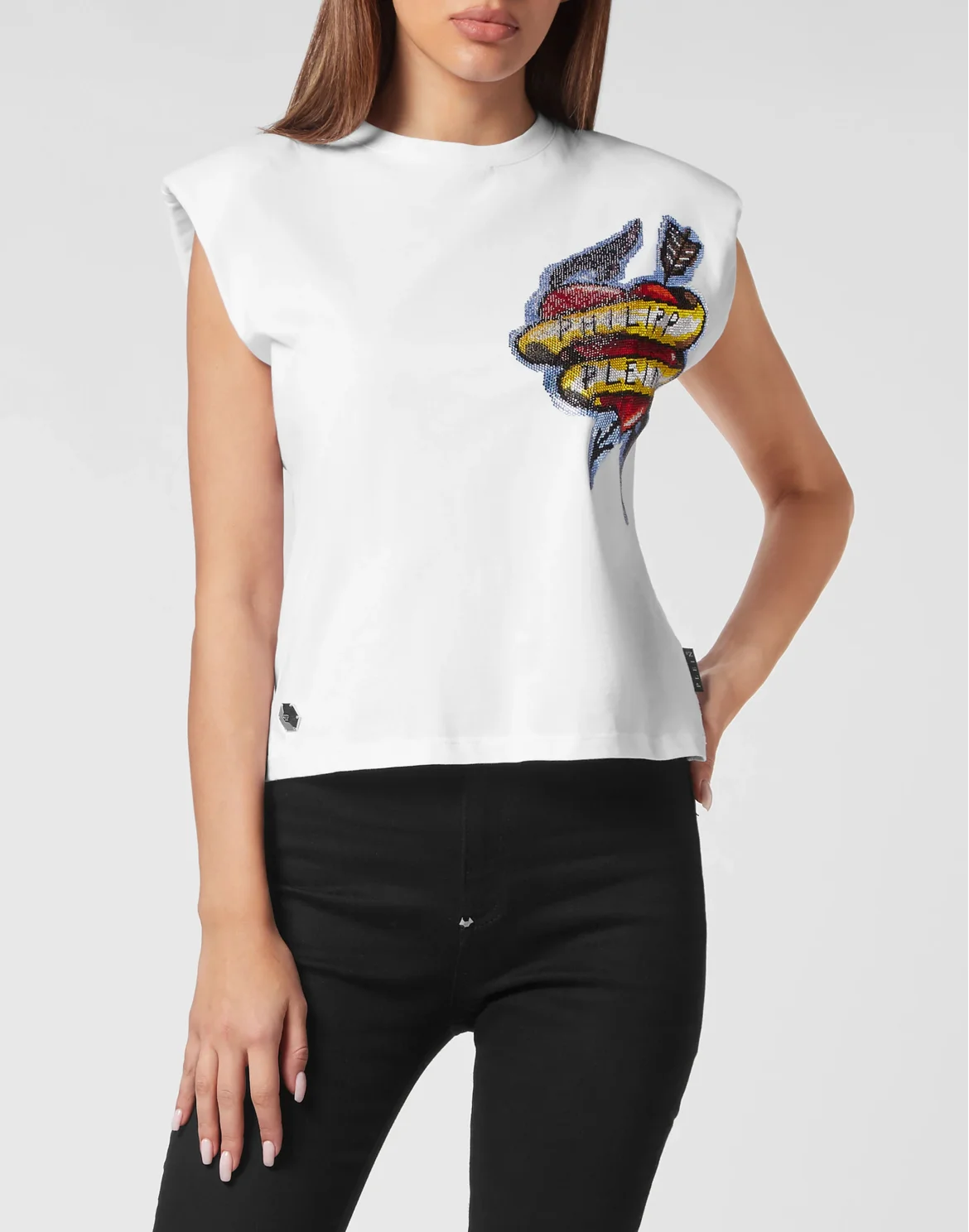 Shoulder Pad Tank Top Hawaii, цвет: Белый
