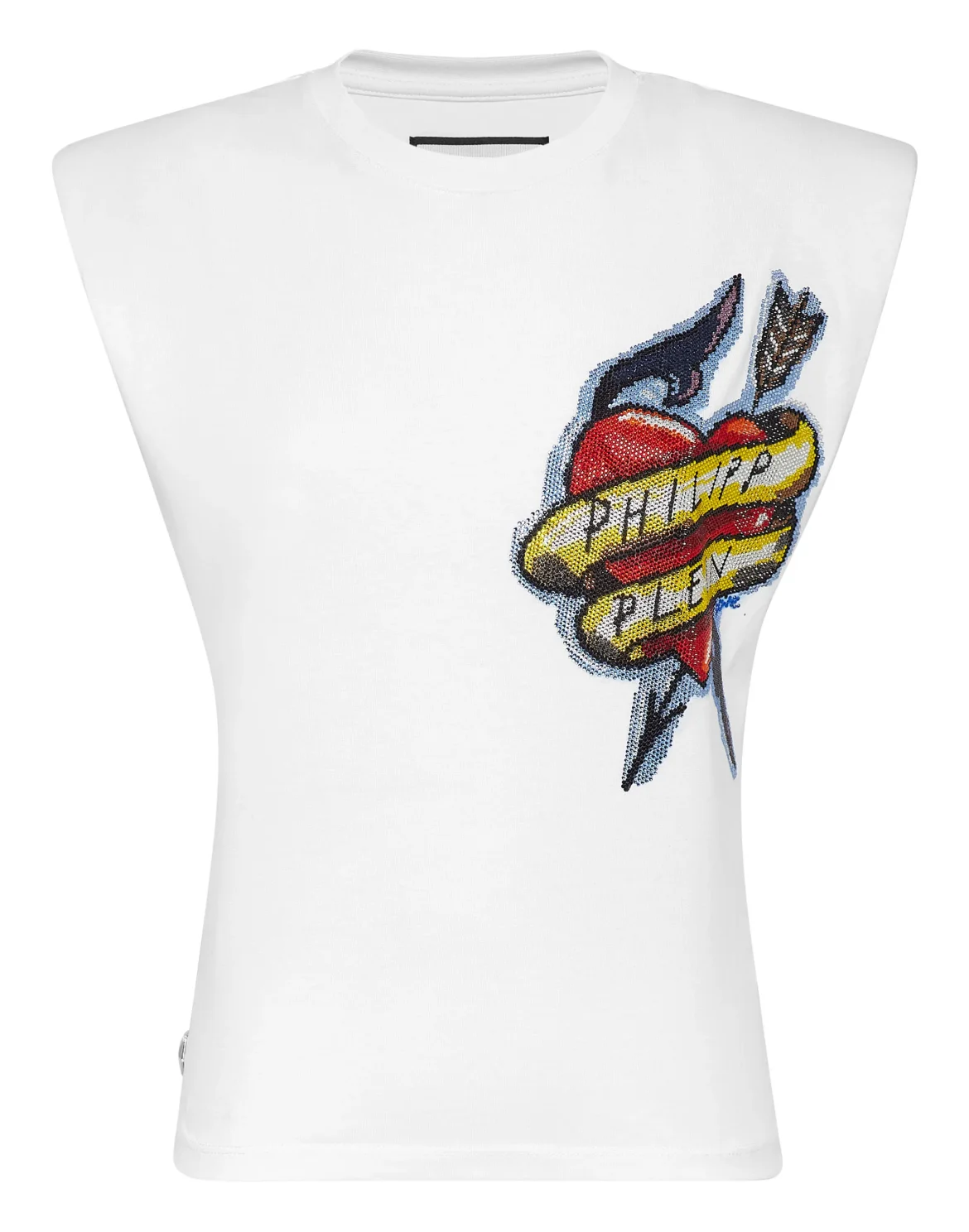 Shoulder Pad Tank Top Hawaii, цвет: Белый