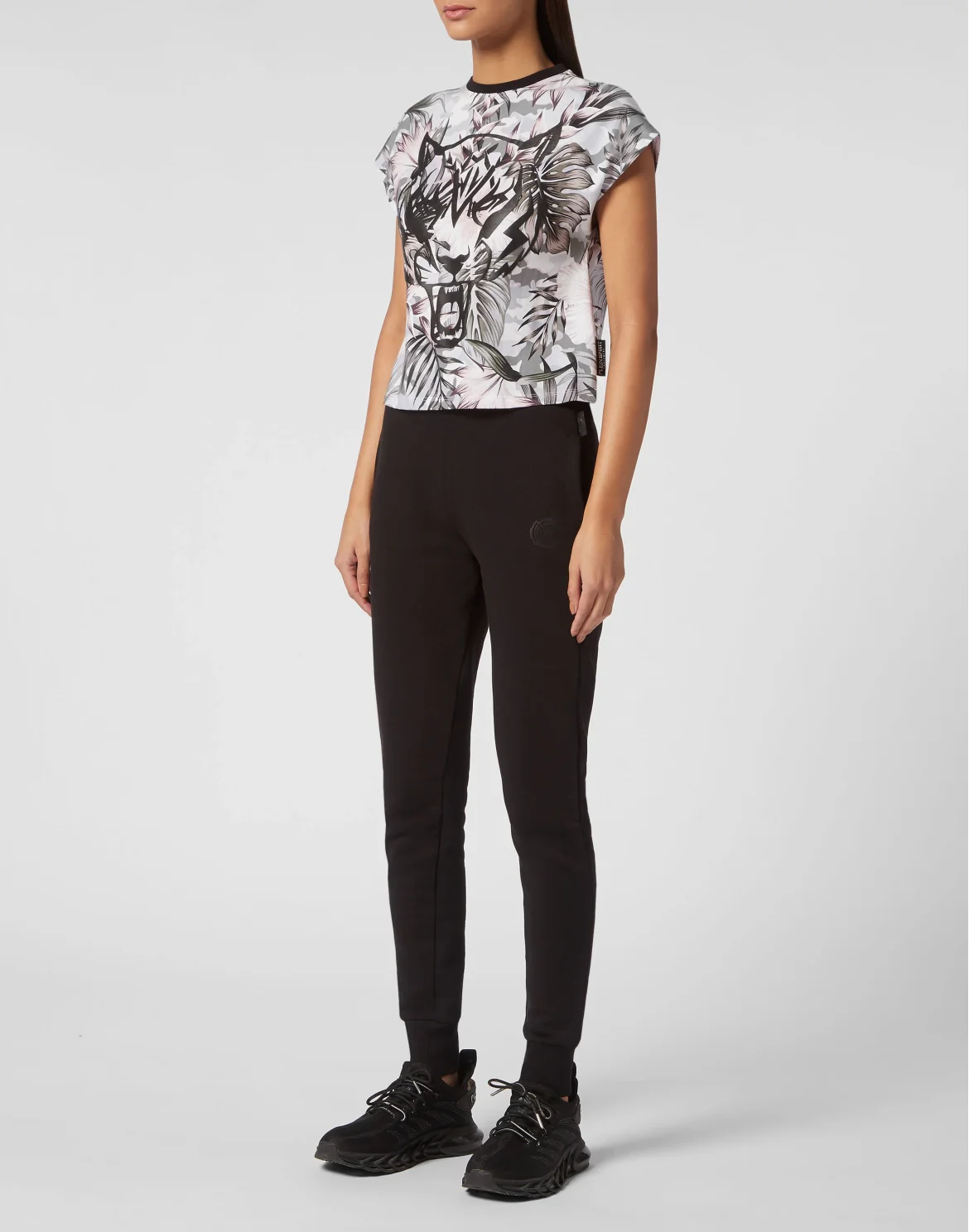 Cropprd T-Shirt SS, цвет: Мультиколор