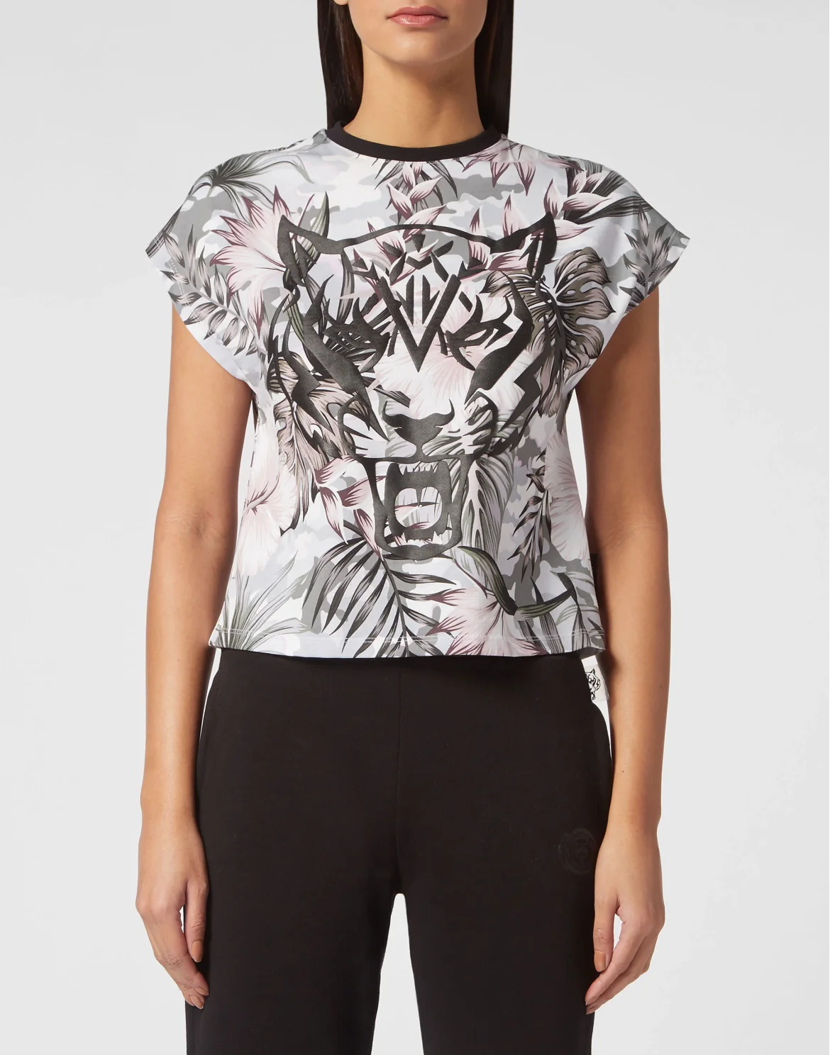 Cropprd T-Shirt SS, цвет: Мультиколор