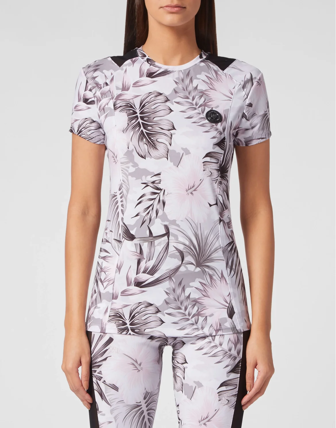 T-shirt Round Neck SS, цвет: Мультиколор