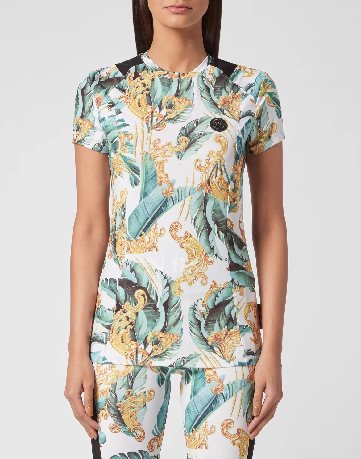 T-shirt Round Neck SS, цвет: Мультиколор