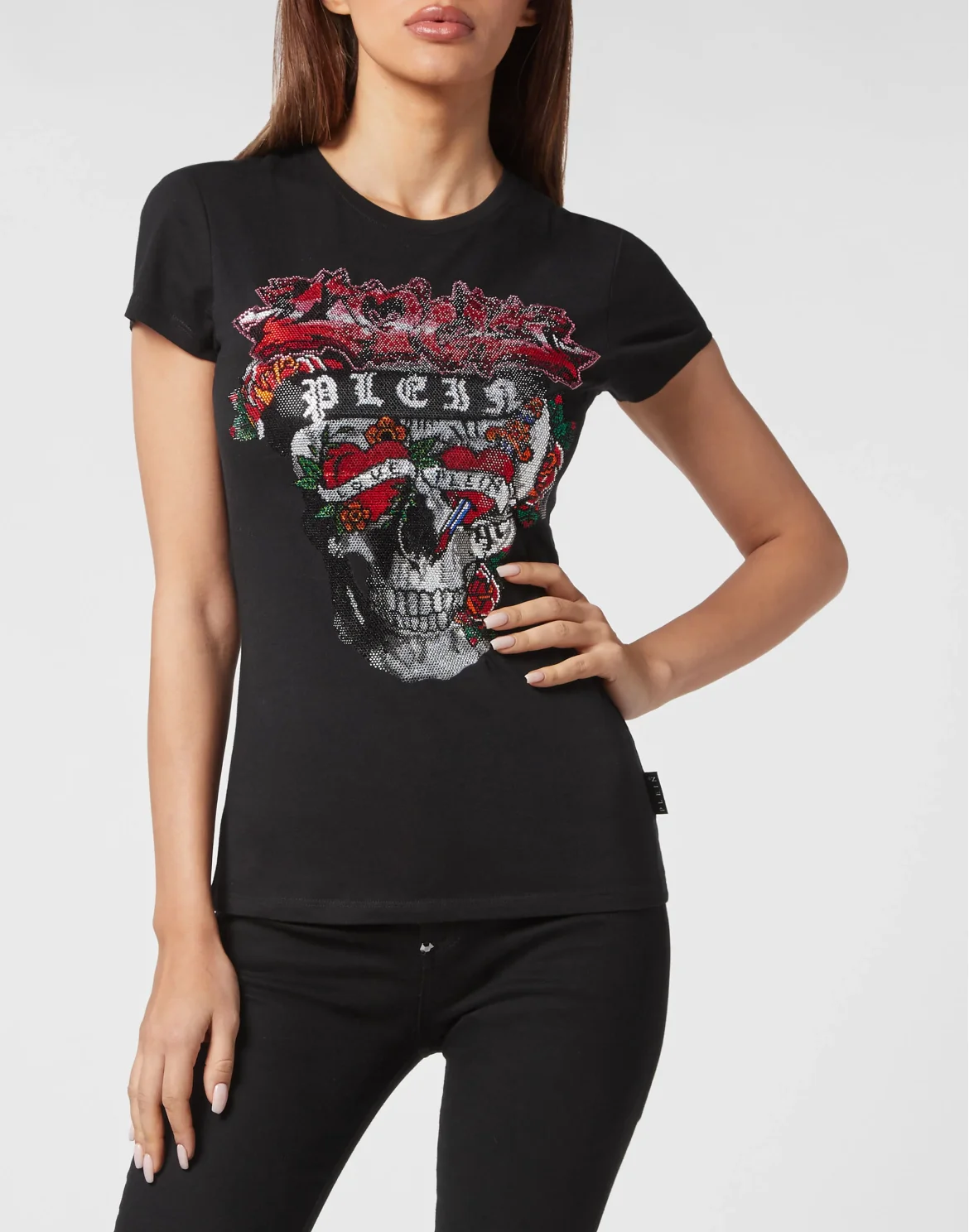 T-shirt Sexy Pure Love Tattoo, цвет: Черный