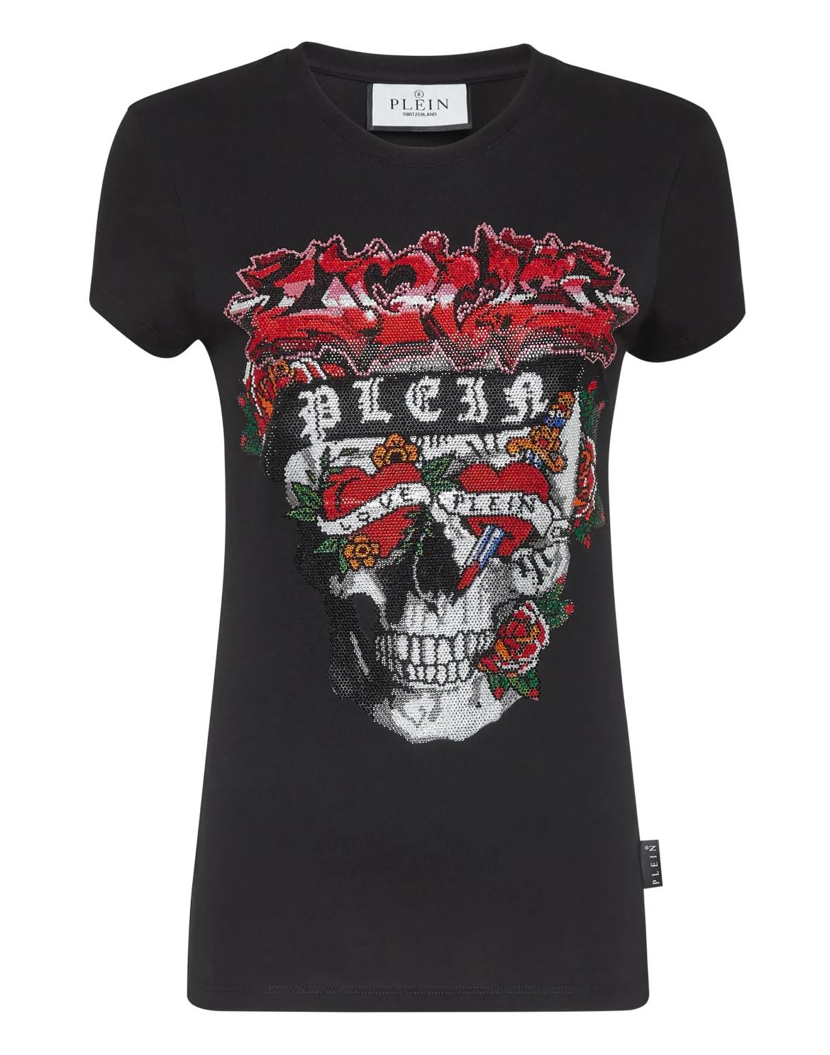 T-shirt Sexy Pure Love Tattoo, цвет: Черный