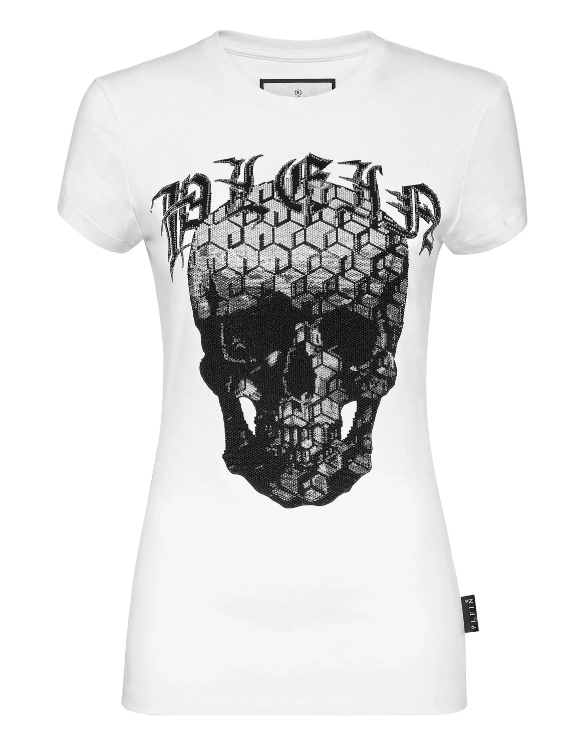 T-shirt Sexy Pure Skull and Plein, цвет: Белый