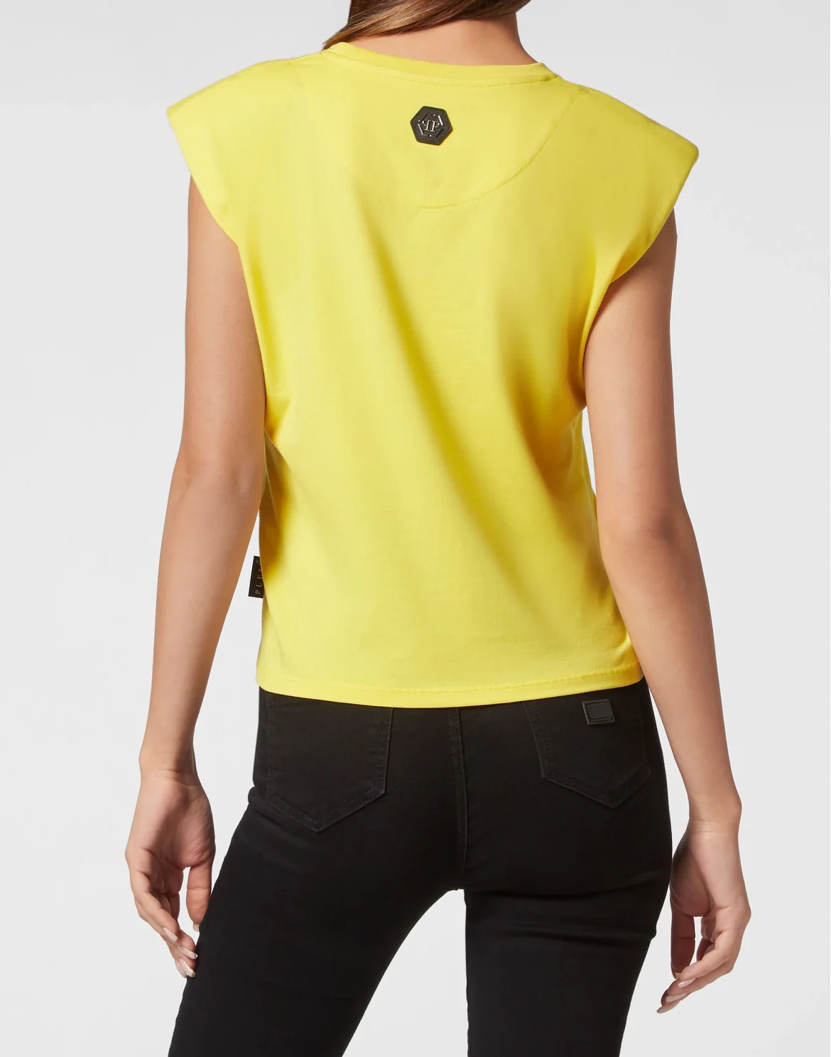 Shoulder Pads Tank Top Signature, цвет: Желтый