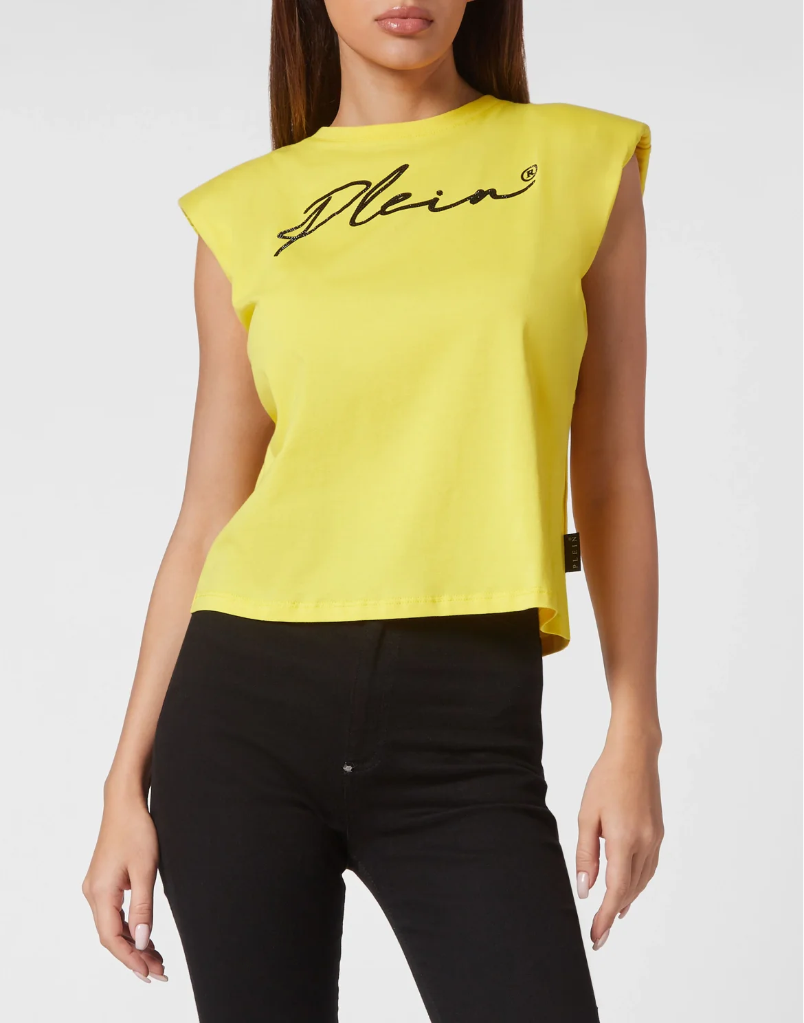 Shoulder Pads Tank Top Signature, цвет: Желтый