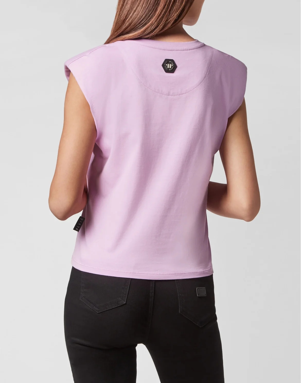 Shoulder Pads Tank Top Signature, цвет: Розовый