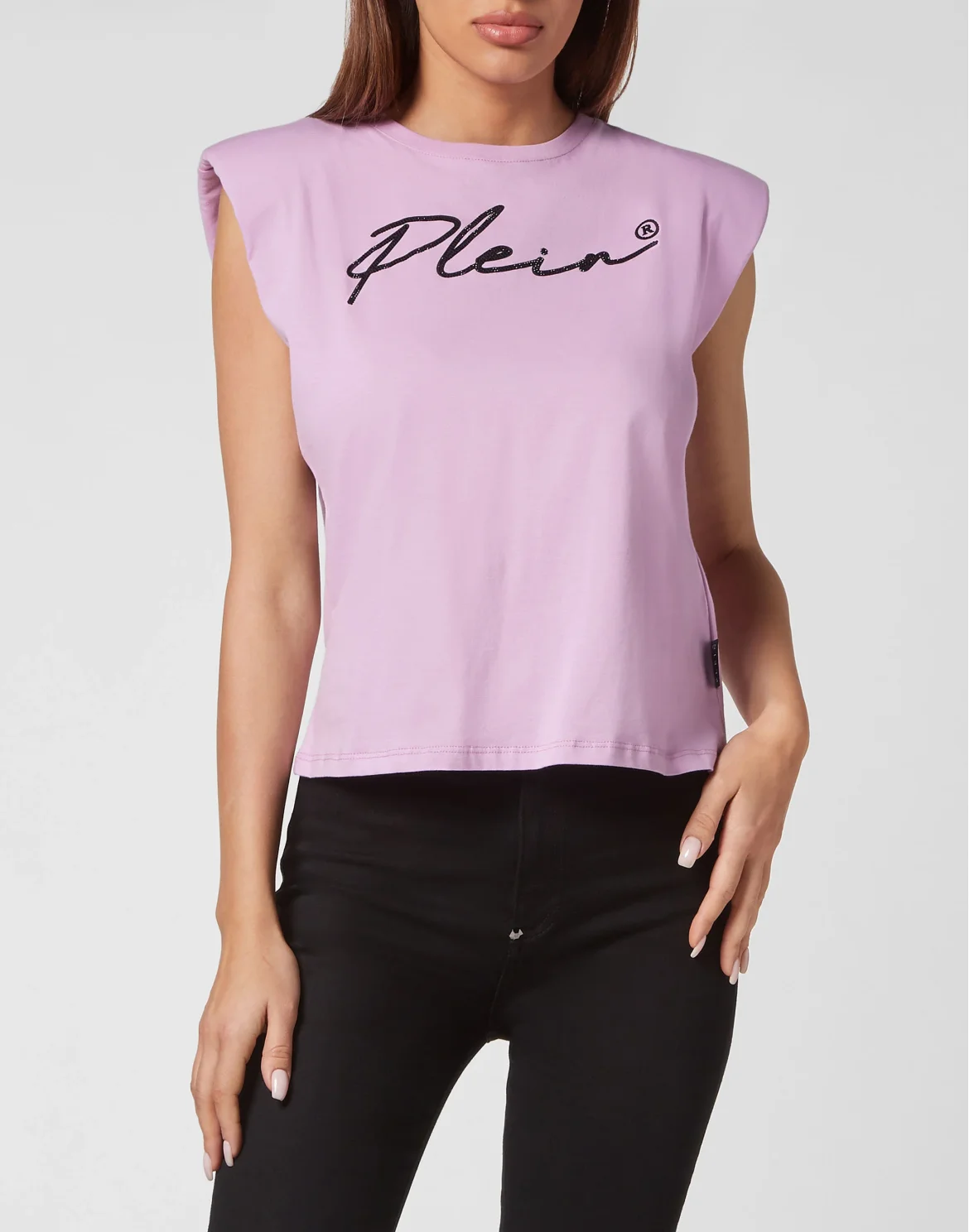 Shoulder Pads Tank Top Signature, цвет: Розовый
