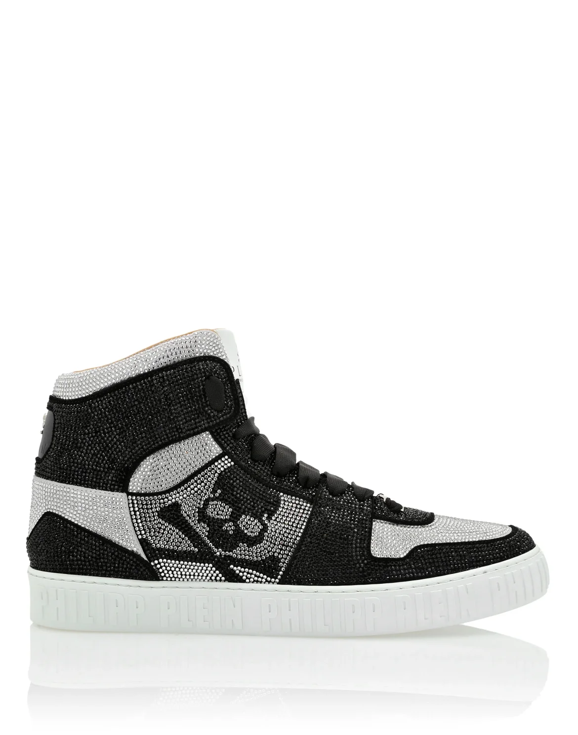 Strass Hi-Top Sneakers, цвет: Черный