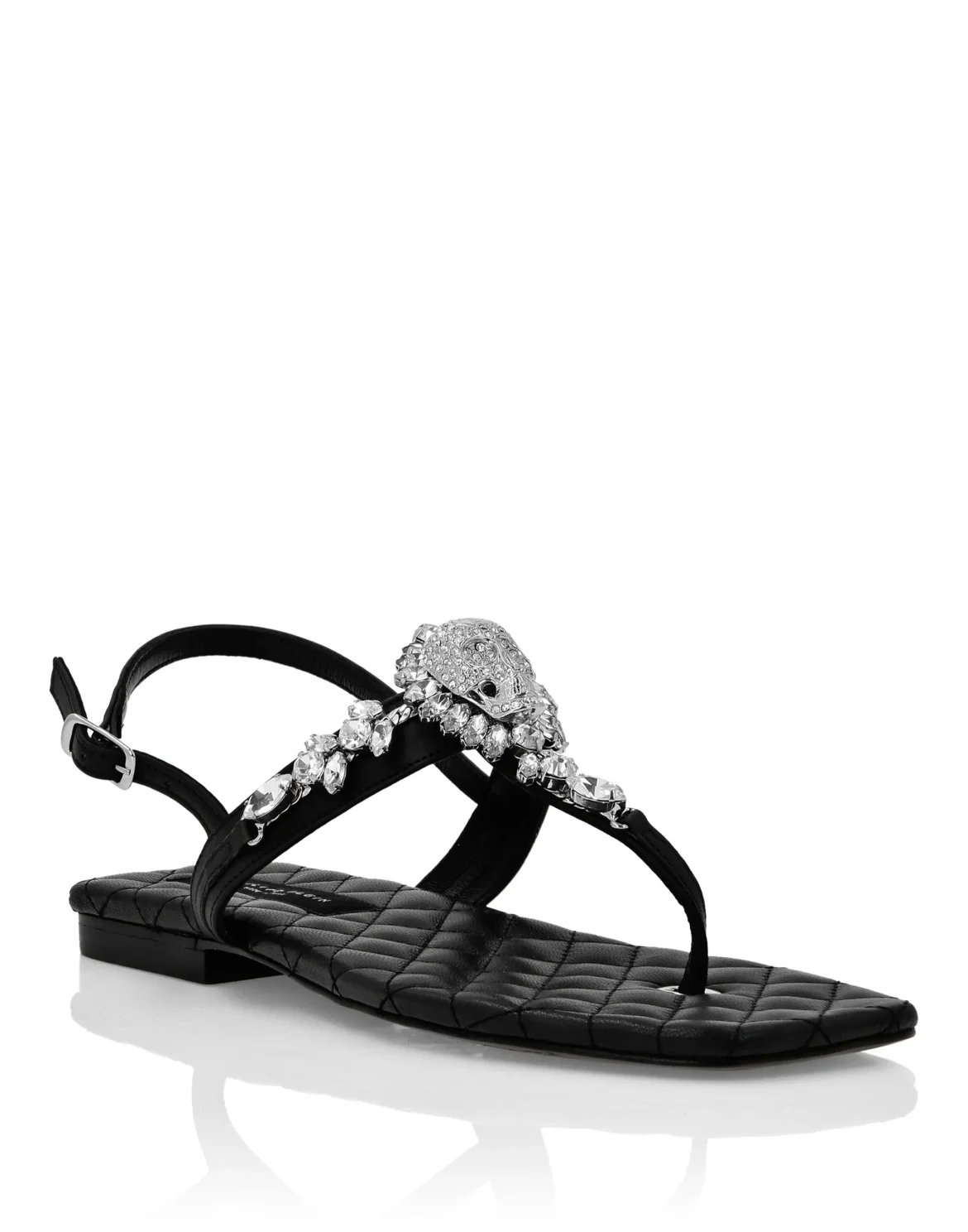Flat Sandals Women, цвет: Черный