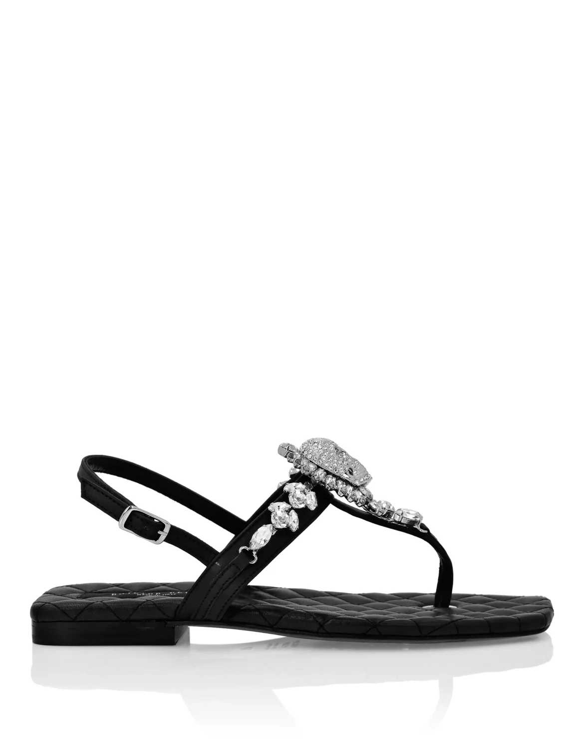 Flat Sandals Women, цвет: Черный
