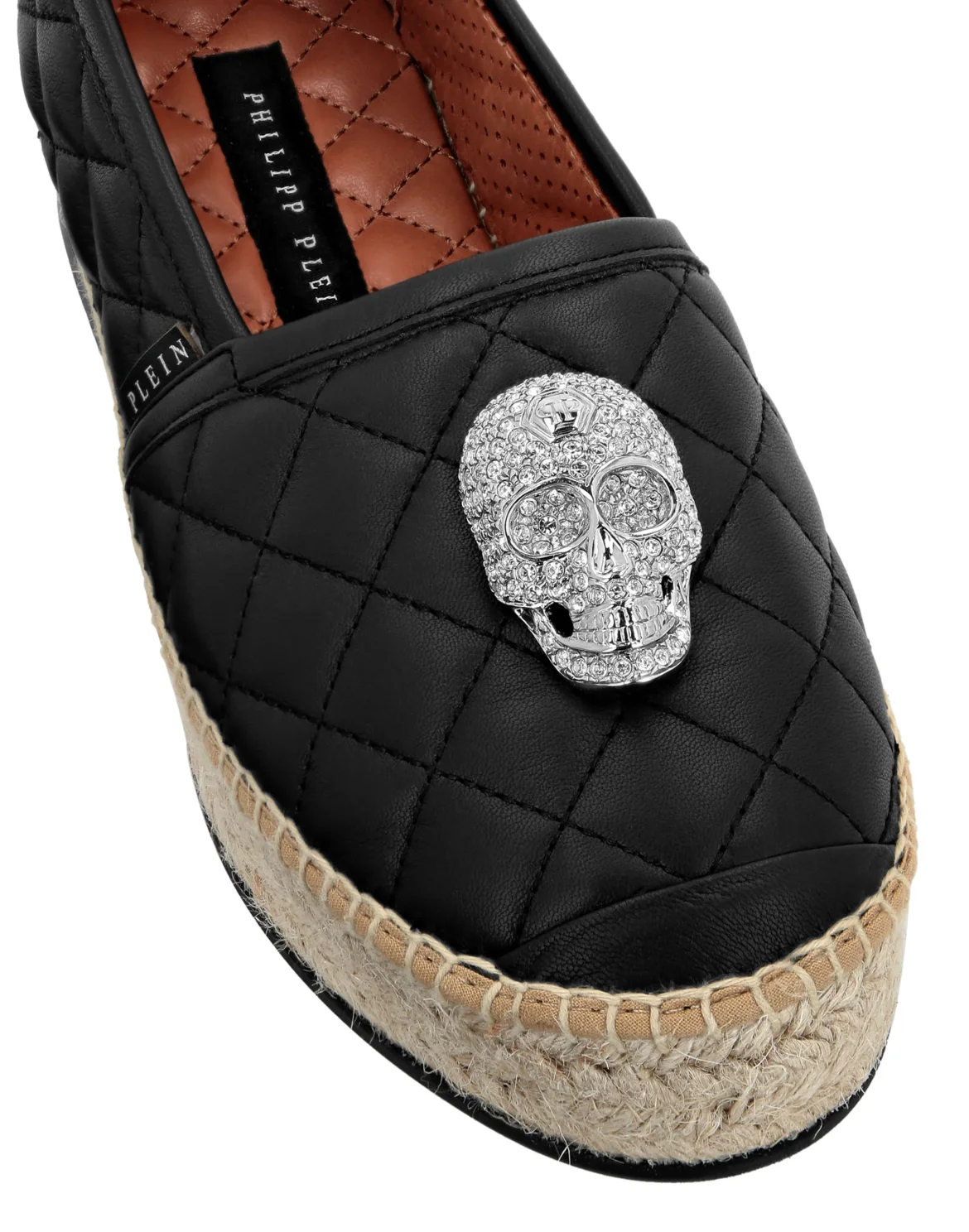 Nappa Espadrillas Skull, цвет: Черный