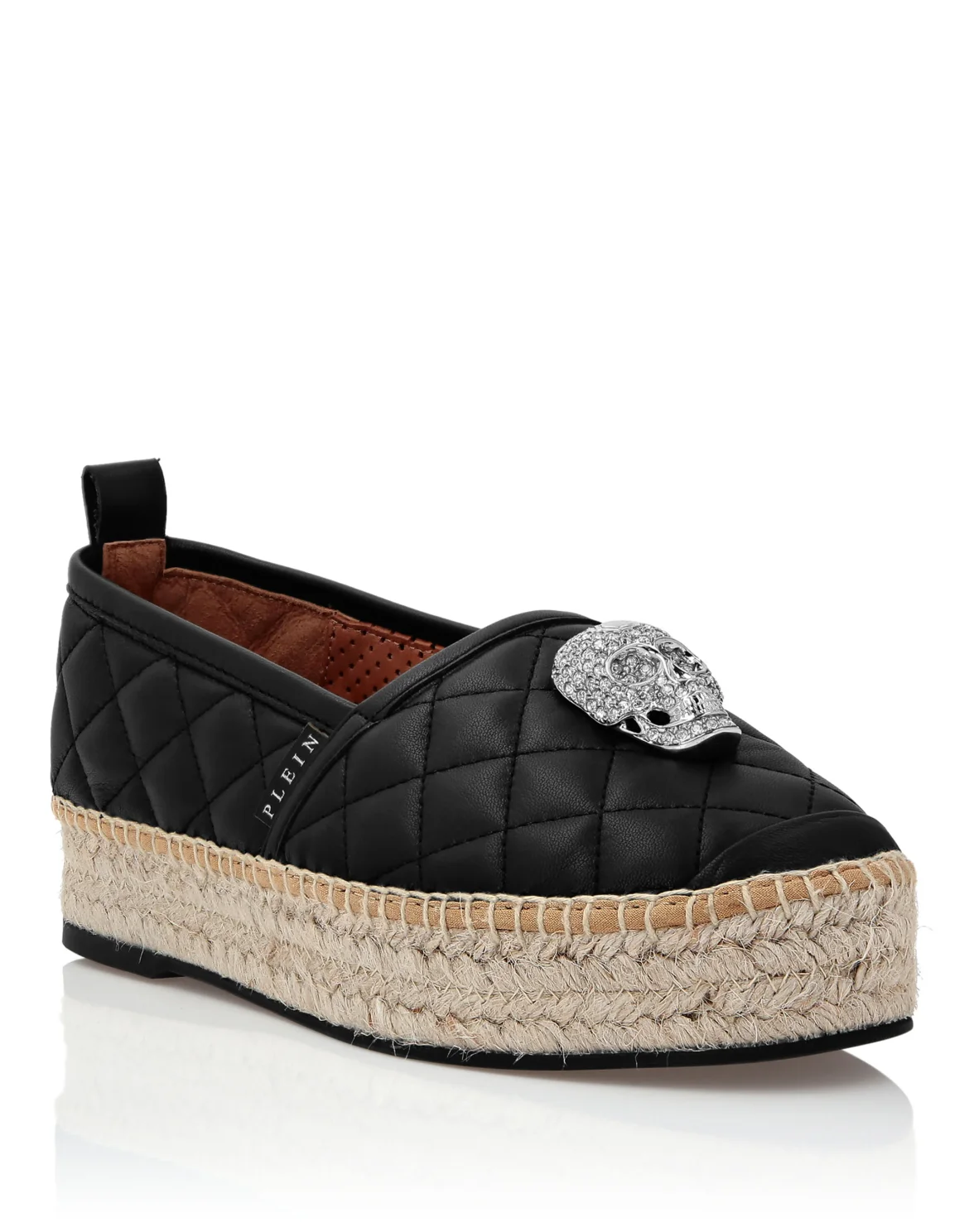 Nappa Espadrillas Skull, цвет: Черный