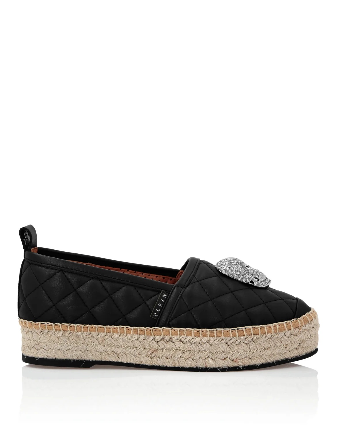Nappa Espadrillas Skull, цвет: Черный