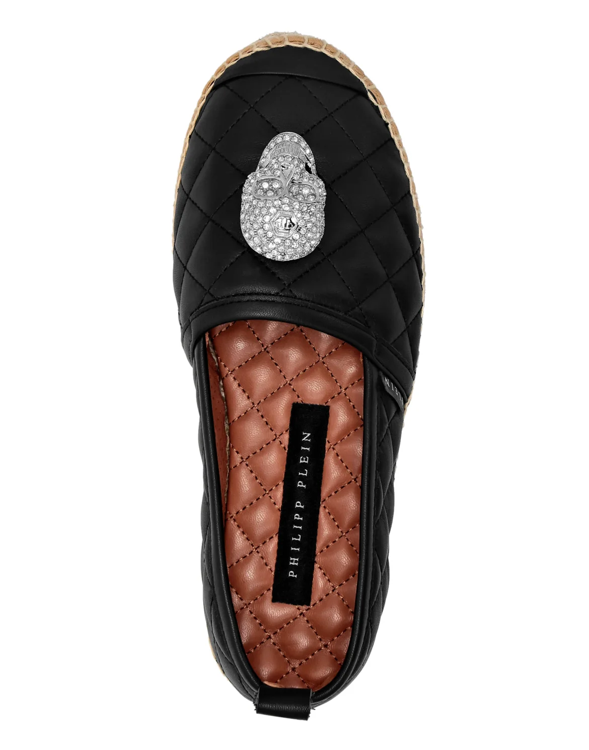 Nappa Espadrillas Skull, цвет: Черный