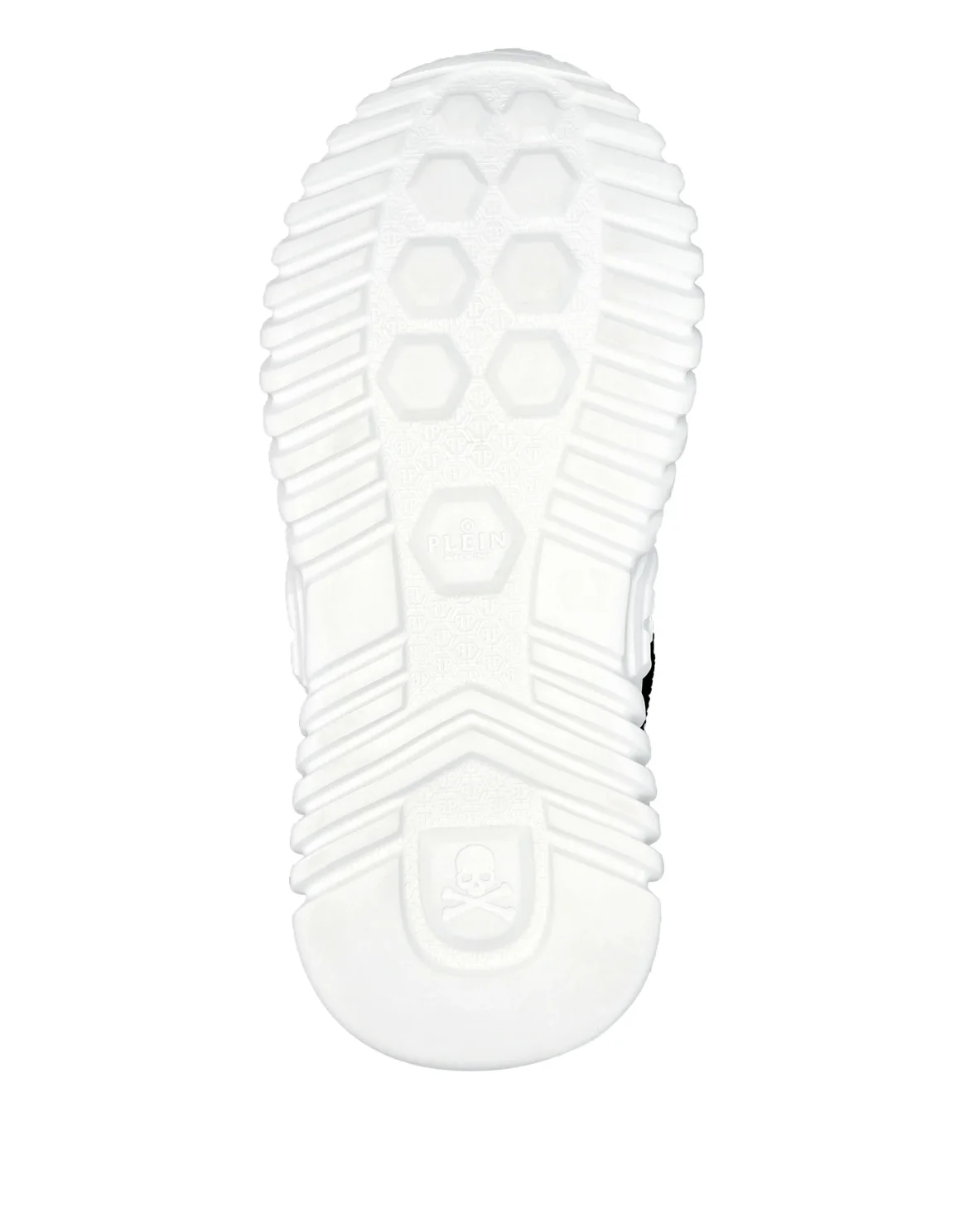 Leather Lo-Top Sneakers Skull&Bones, цвет: Белый