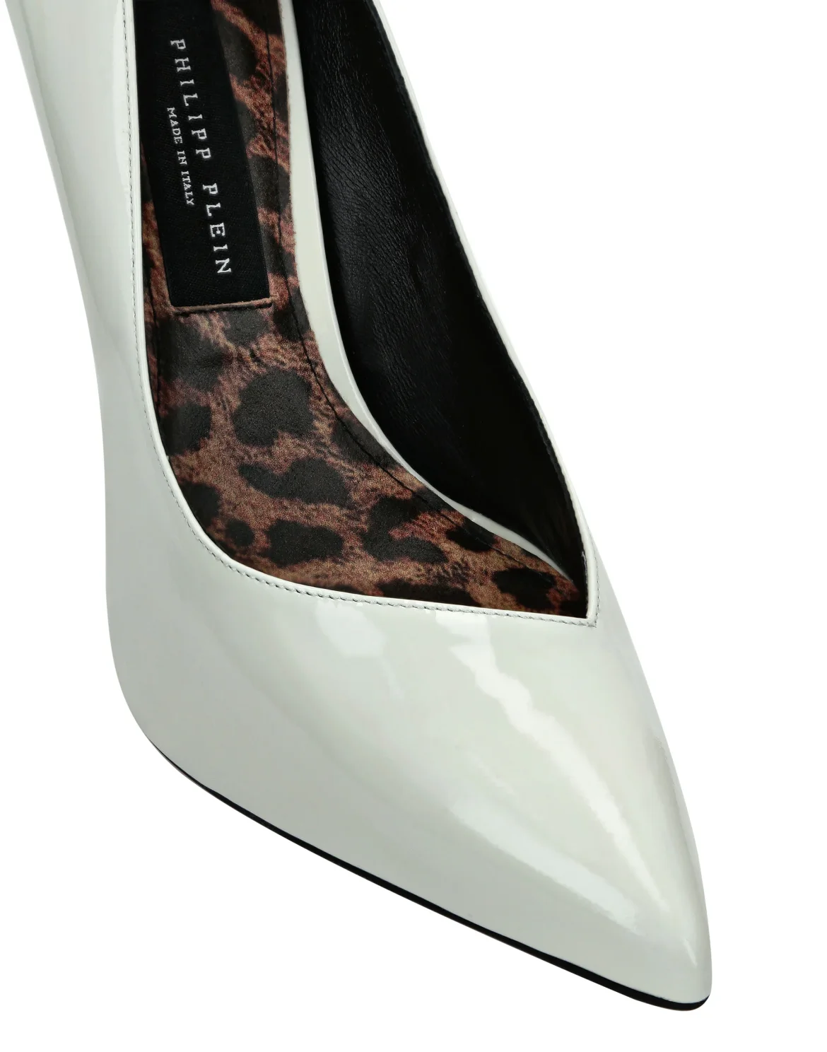 Patent Leather Decollete Hi-Heels, цвет: Белый
