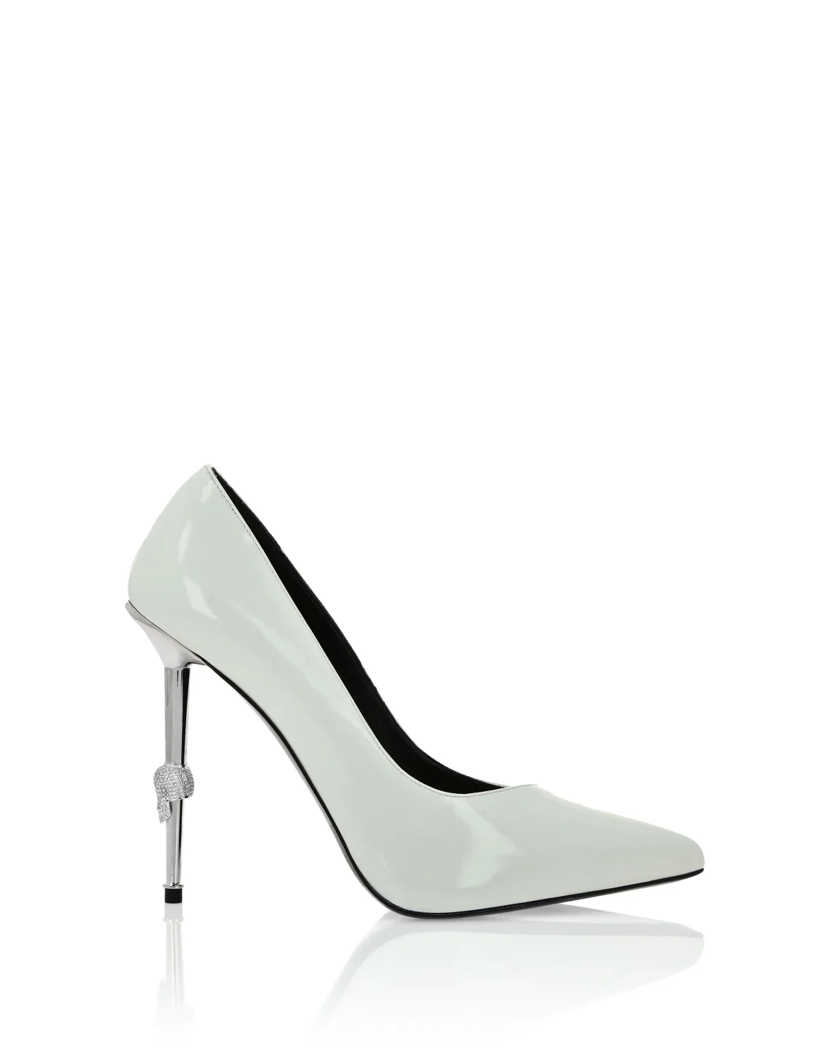 Patent Leather Decollete Hi-Heels, цвет: Белый