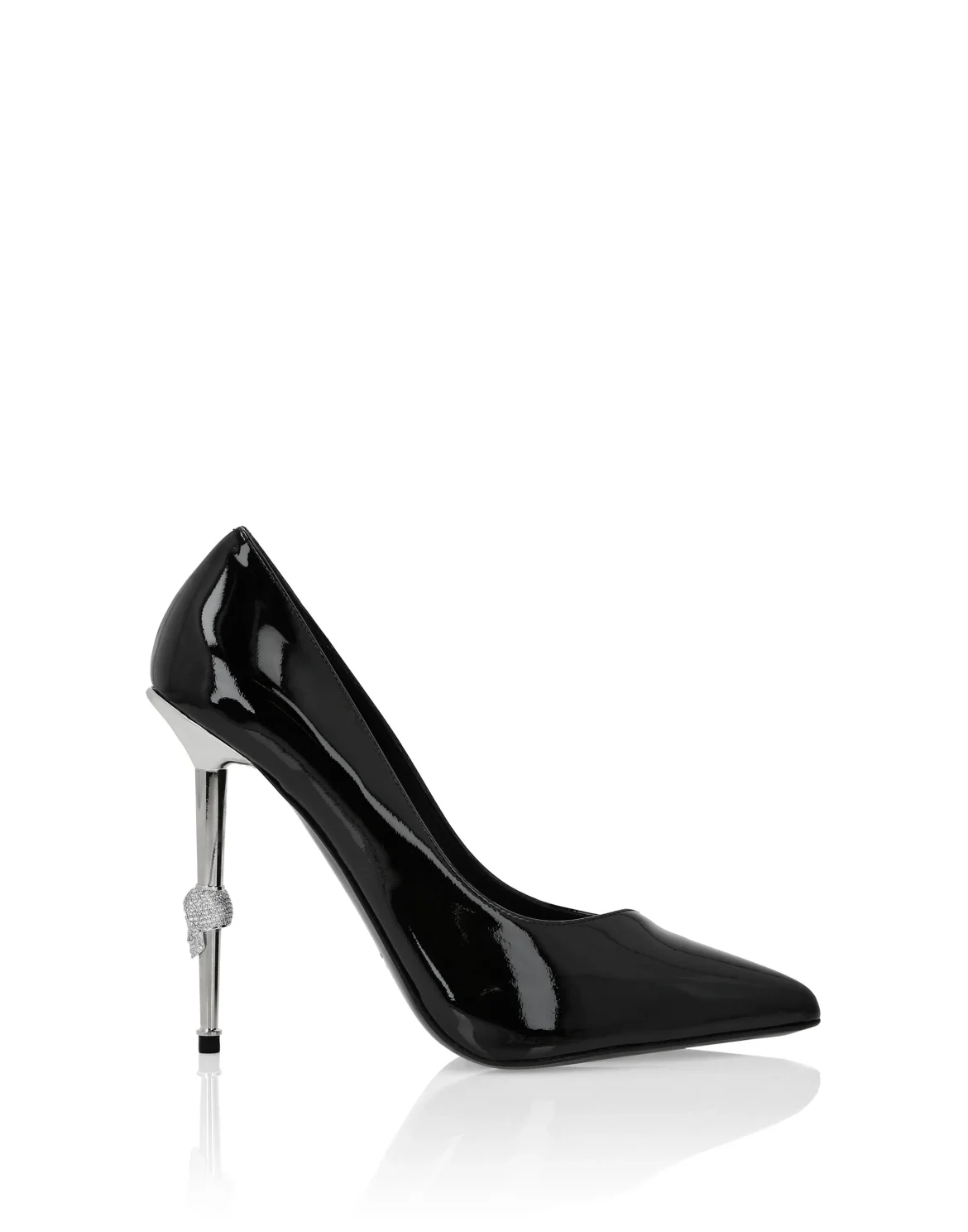 Patent Leather Decollete Hi-Heels, цвет: Черный