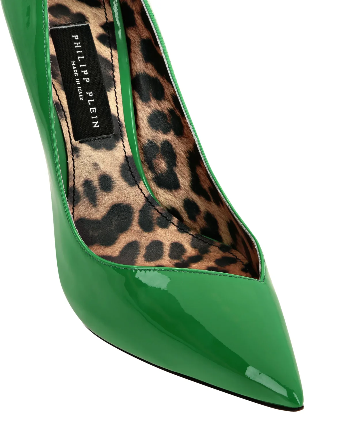 Patent Leather Decollete Hi-Heels, цвет: Зеленый