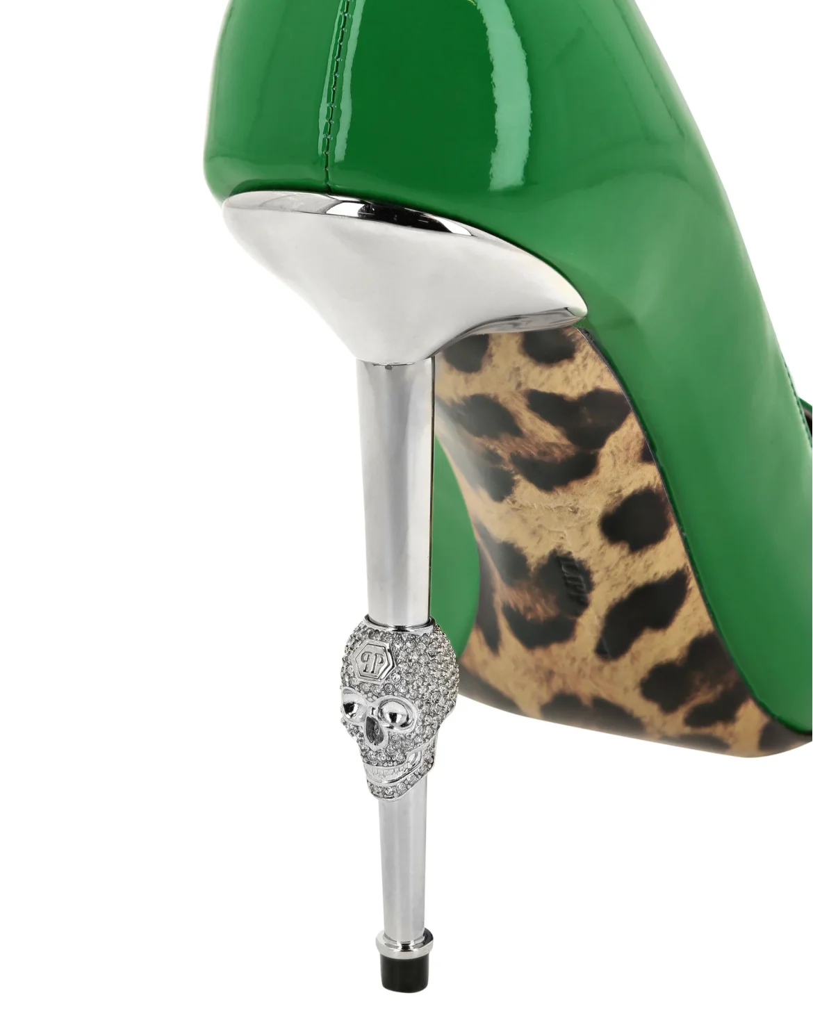Patent Leather Decollete Hi-Heels, цвет: Зеленый