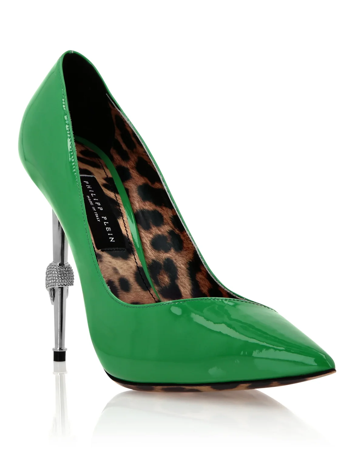 Patent Leather Decollete Hi-Heels, цвет: Зеленый