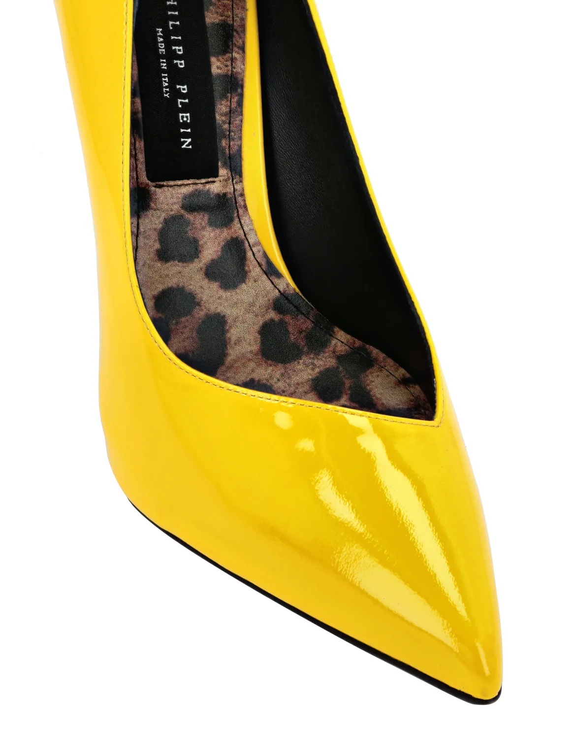 Patent Leather Decollete Hi-Heels, цвет: Желтый