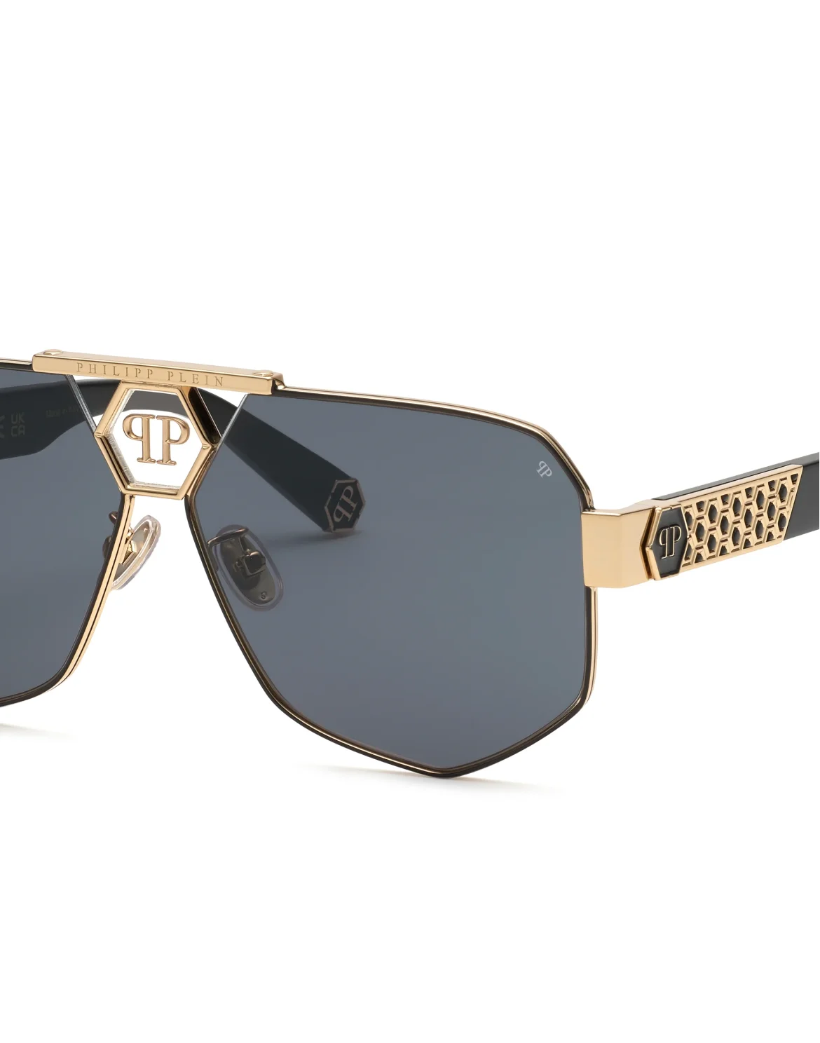 Sunglasses Plein Badge, цвет: Черный