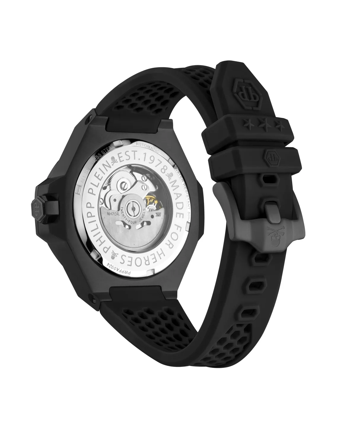$keleton Royal Stainless Steel Watches, цвет: Черный