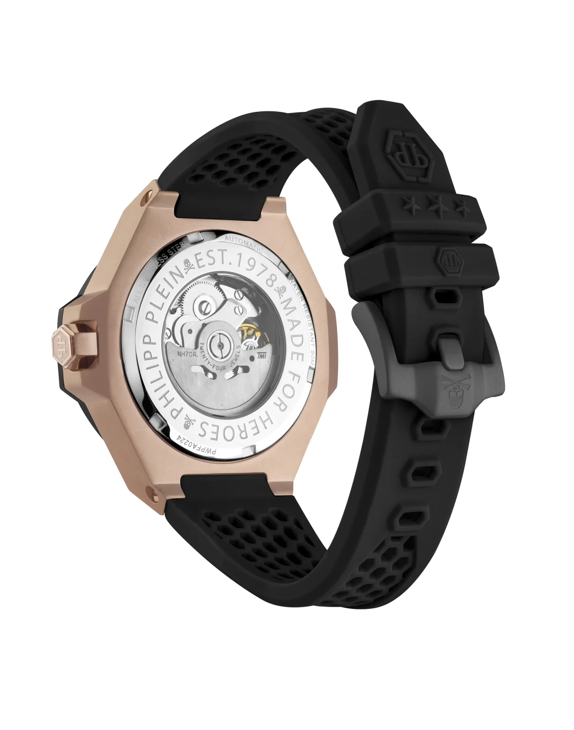 $keleton Royal Stainless Steel Watches, цвет: Черный