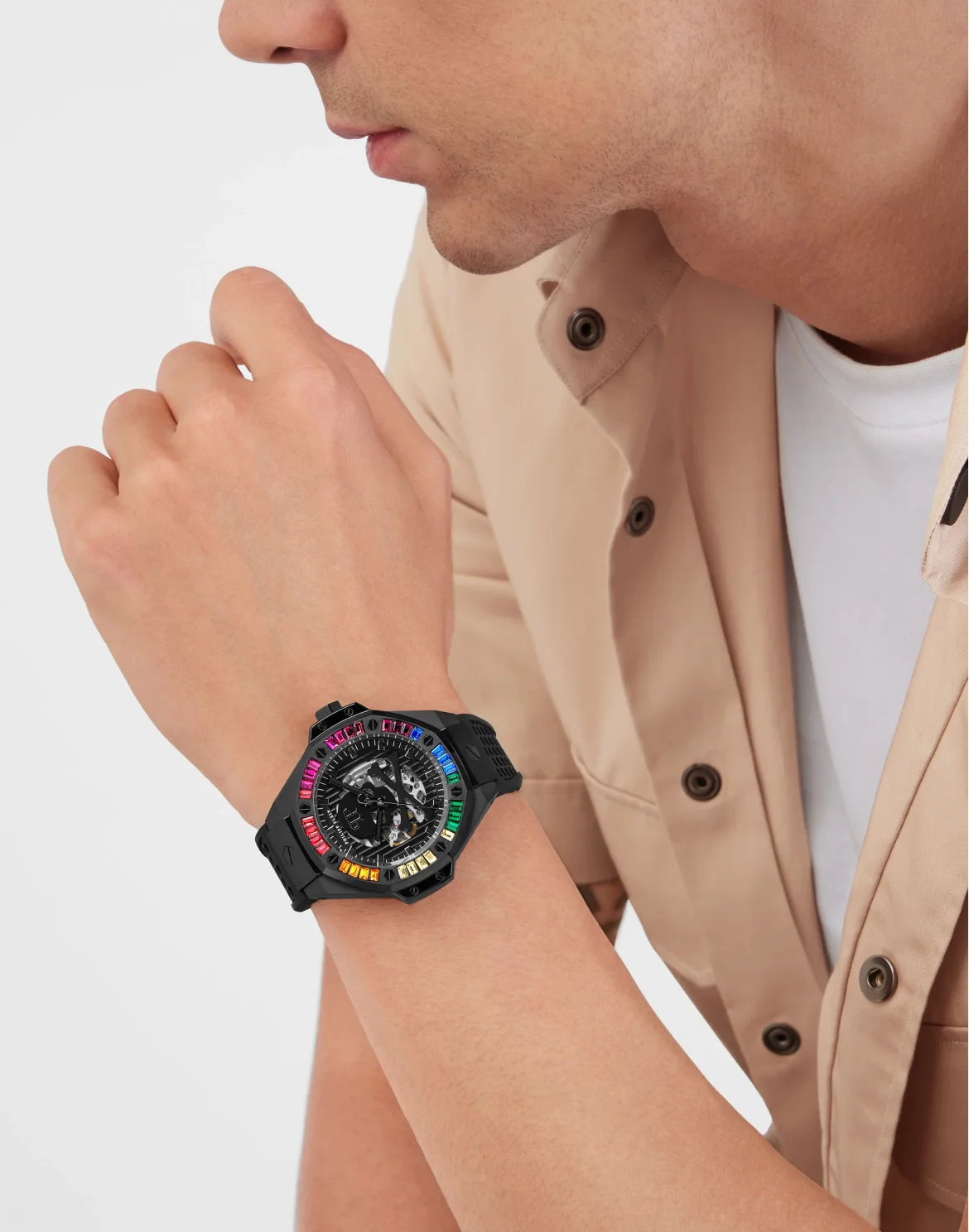 $keleton Royal Stainless Steel Watches, цвет: Черный