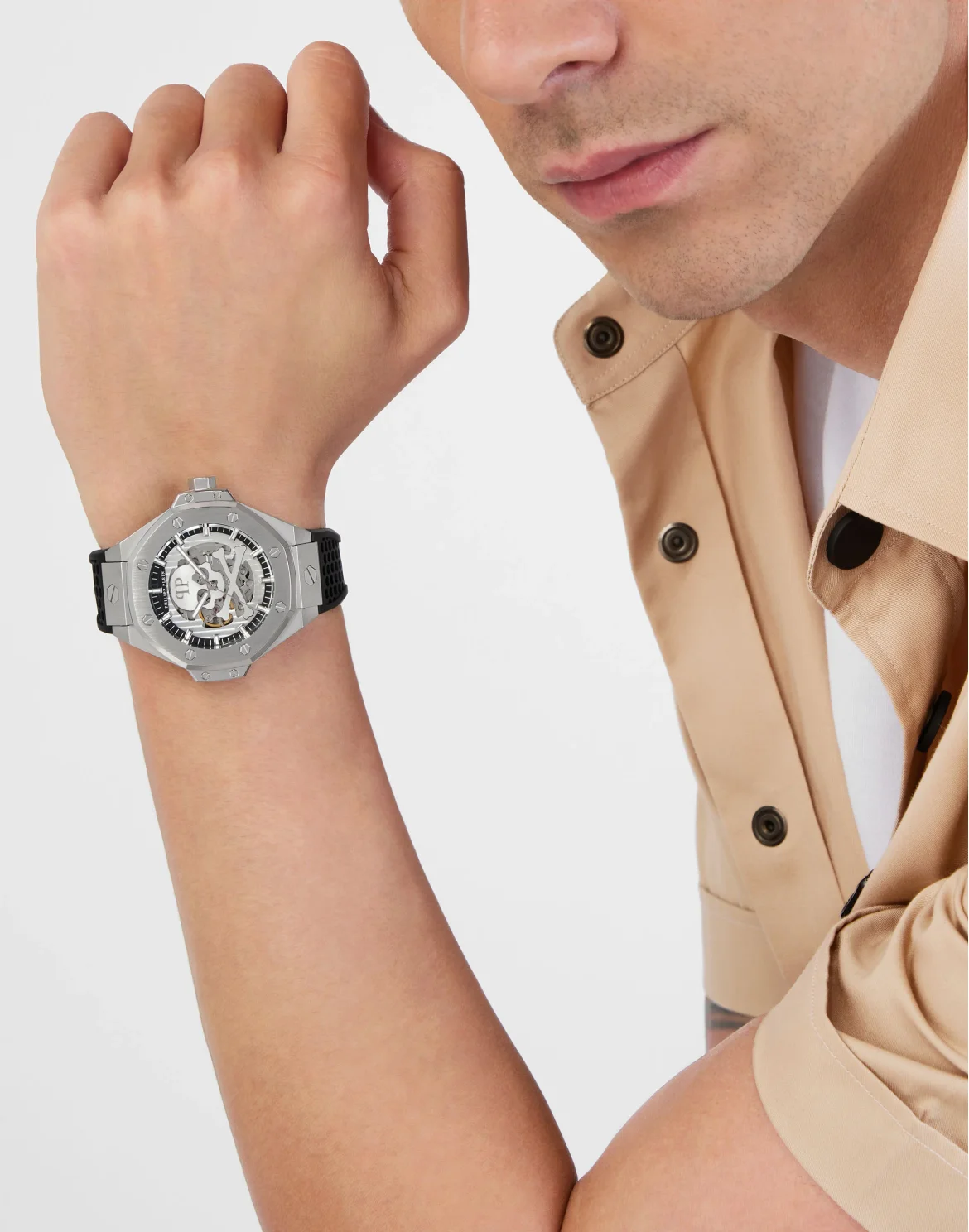 $keleton Royal Stainless Steel Watches, цвет: Черный