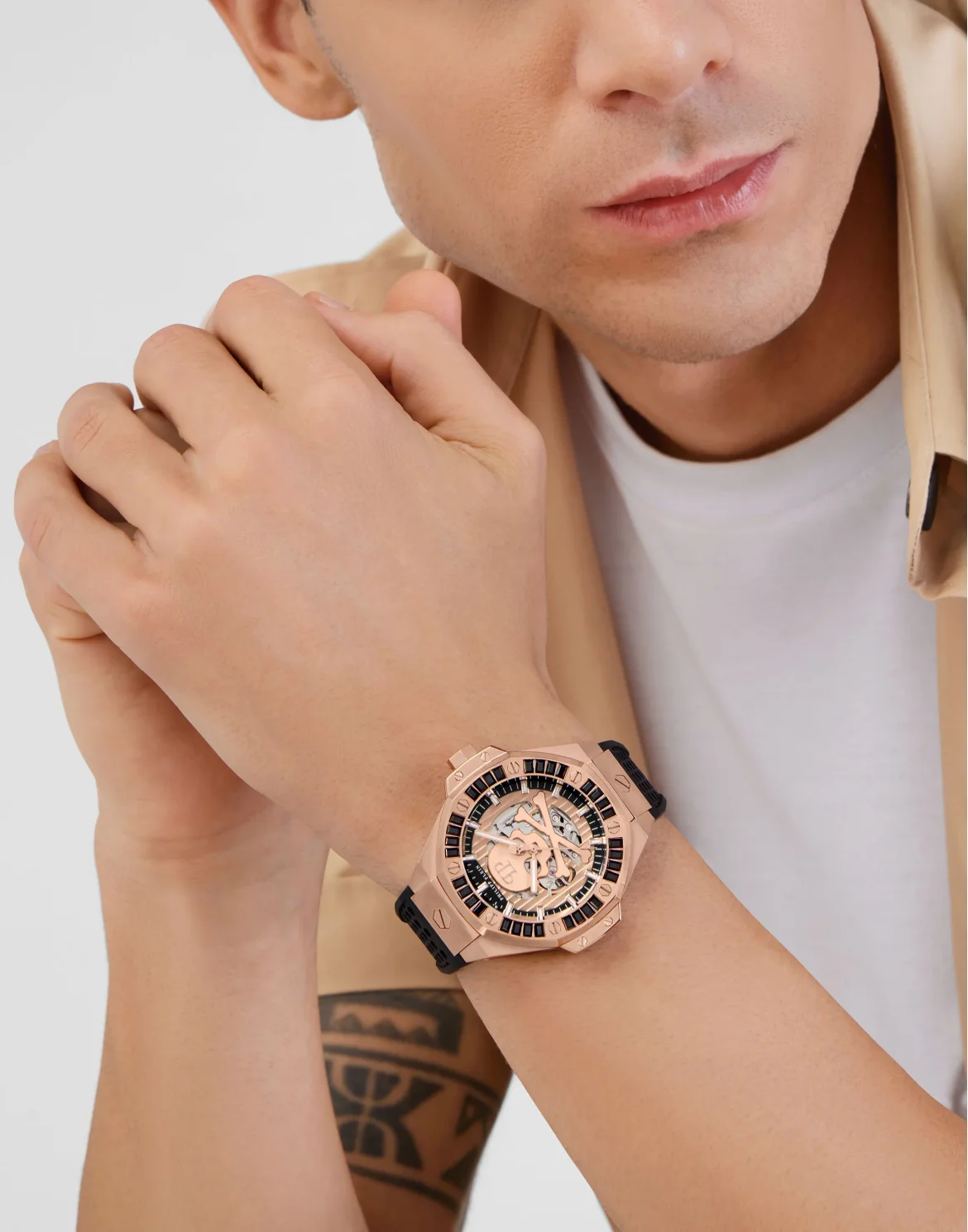 $keleton Royal Stainless Steel Watches, цвет: Золотой
