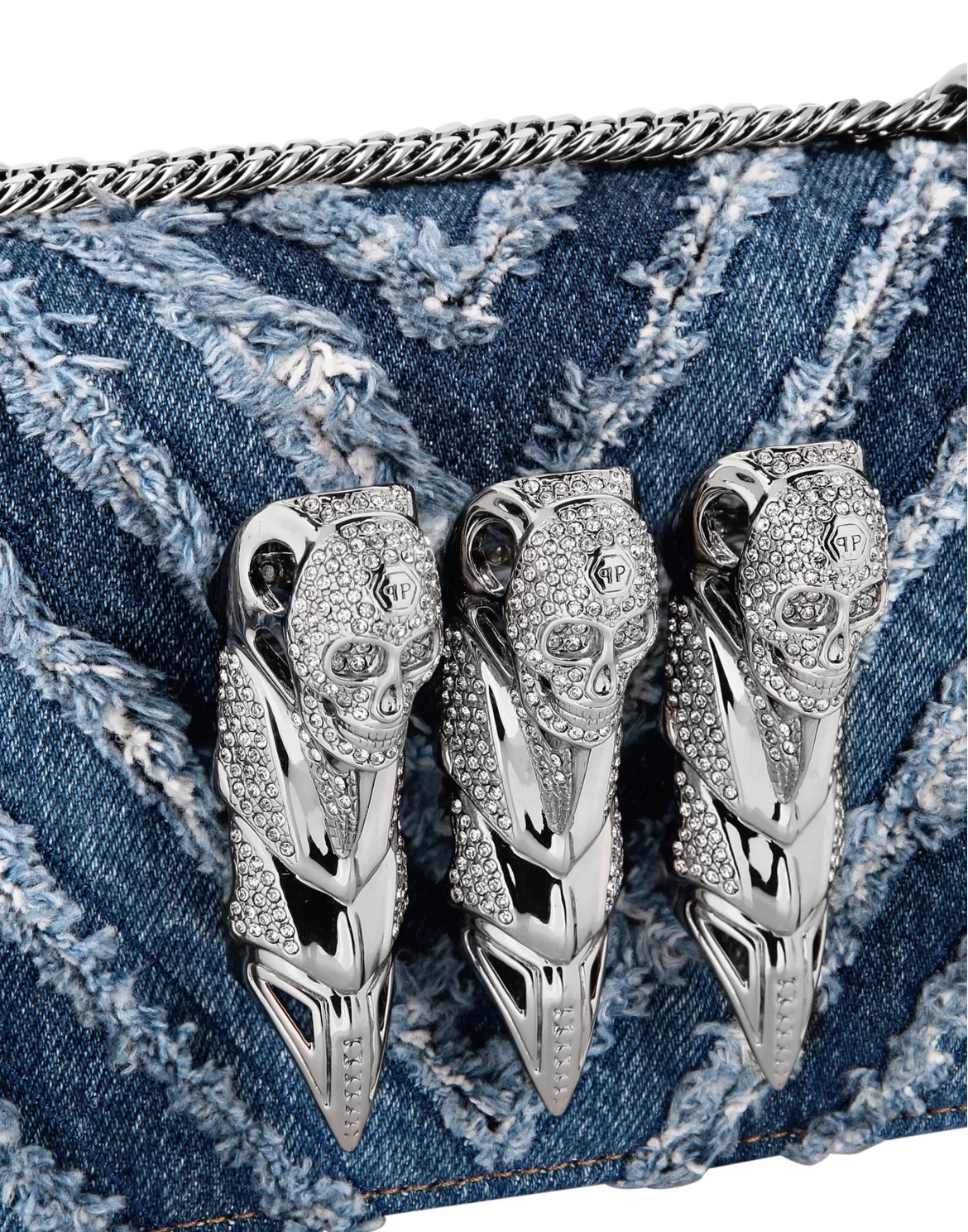 Denim Small Shoulder Bag, цвет: Синий