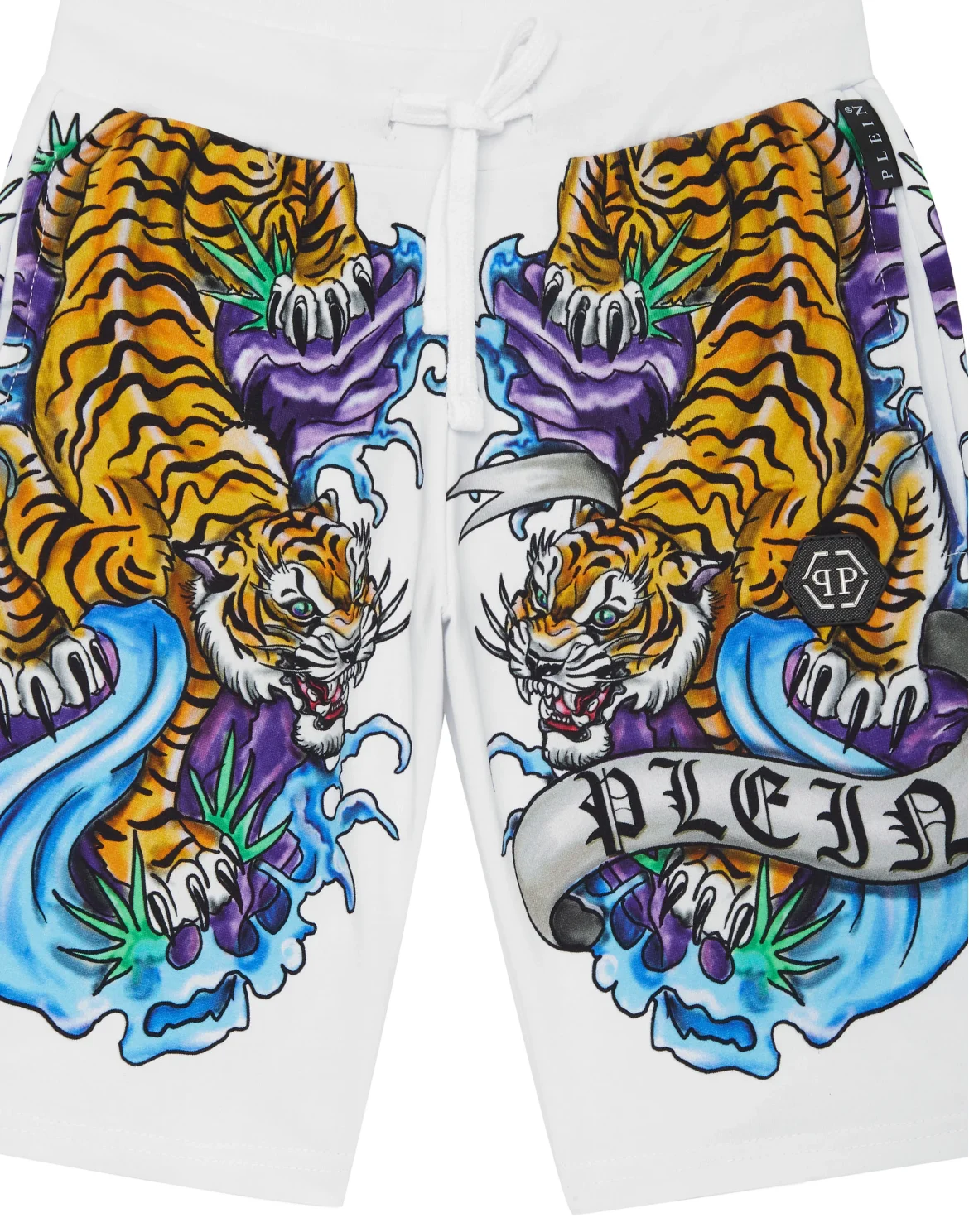 Jogging Shorts Tattoo, цвет: Белый