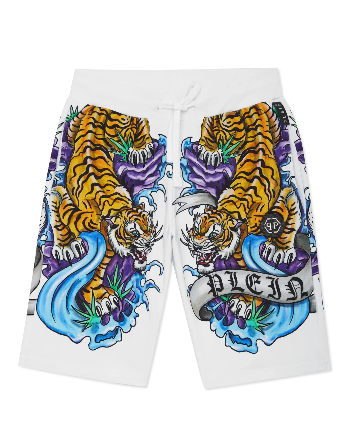 Jogging Shorts Tattoo, цвет: Белый