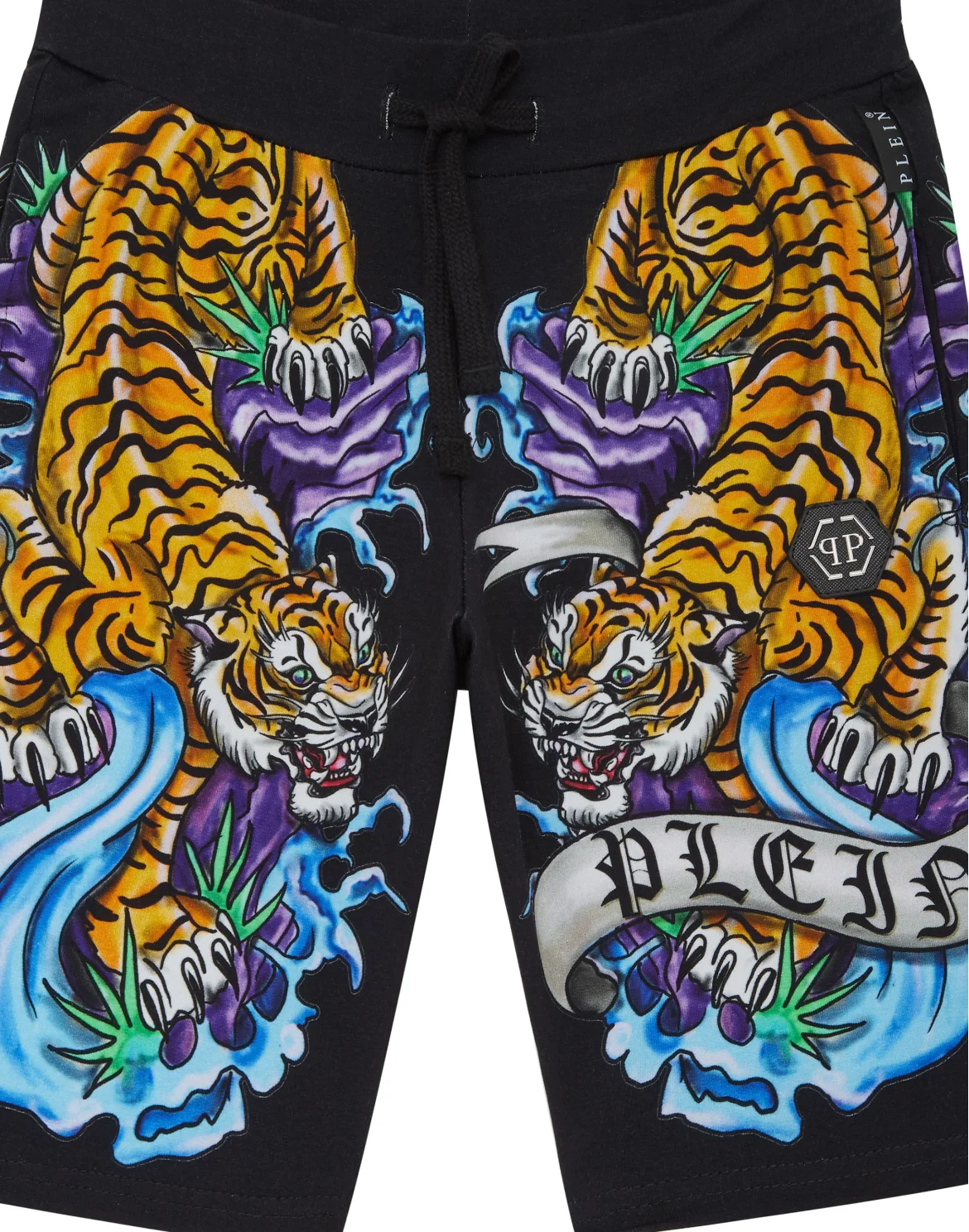Jogging Shorts Tattoo, цвет: Черный