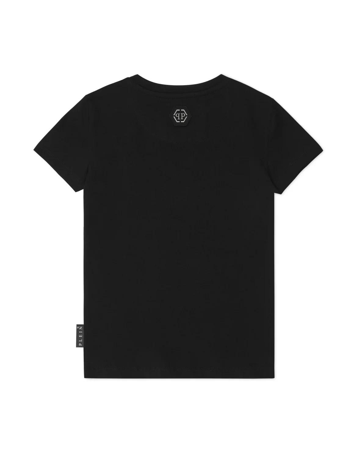 T-Shirt Round Neck with Crystals Bombing Graffiti, цвет: Черный