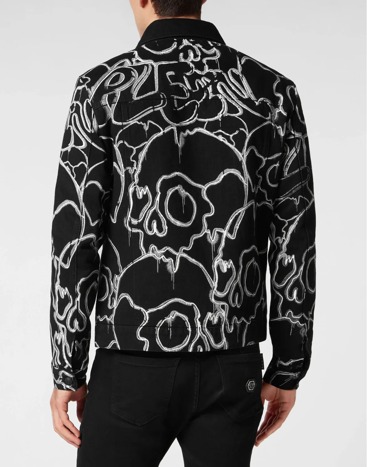 Denim Jacket Skull, цвет: Черный