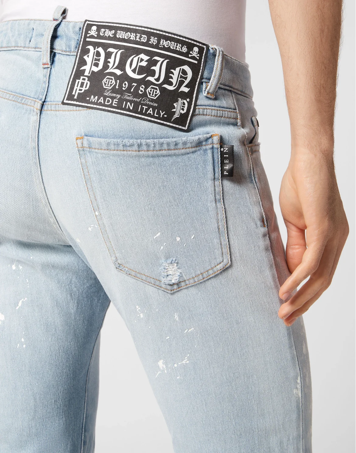 Denim Trousers Super Straight Cut, цвет: Синий