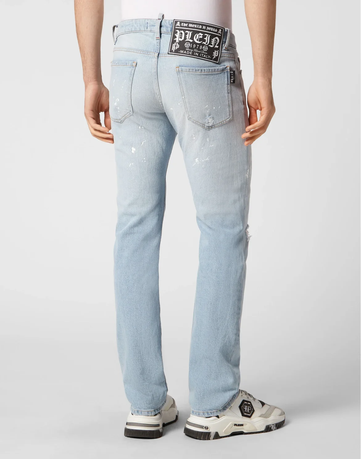 Denim Trousers Super Straight Cut, цвет: Синий