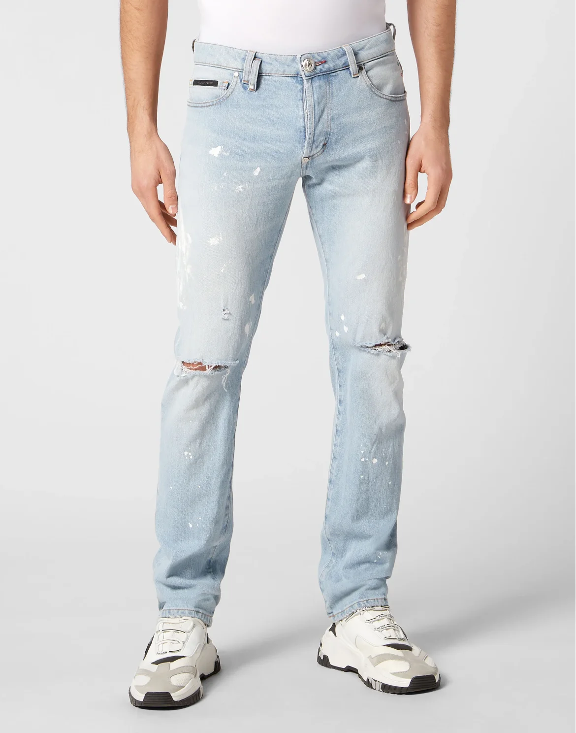 Denim Trousers Super Straight Cut, цвет: Синий