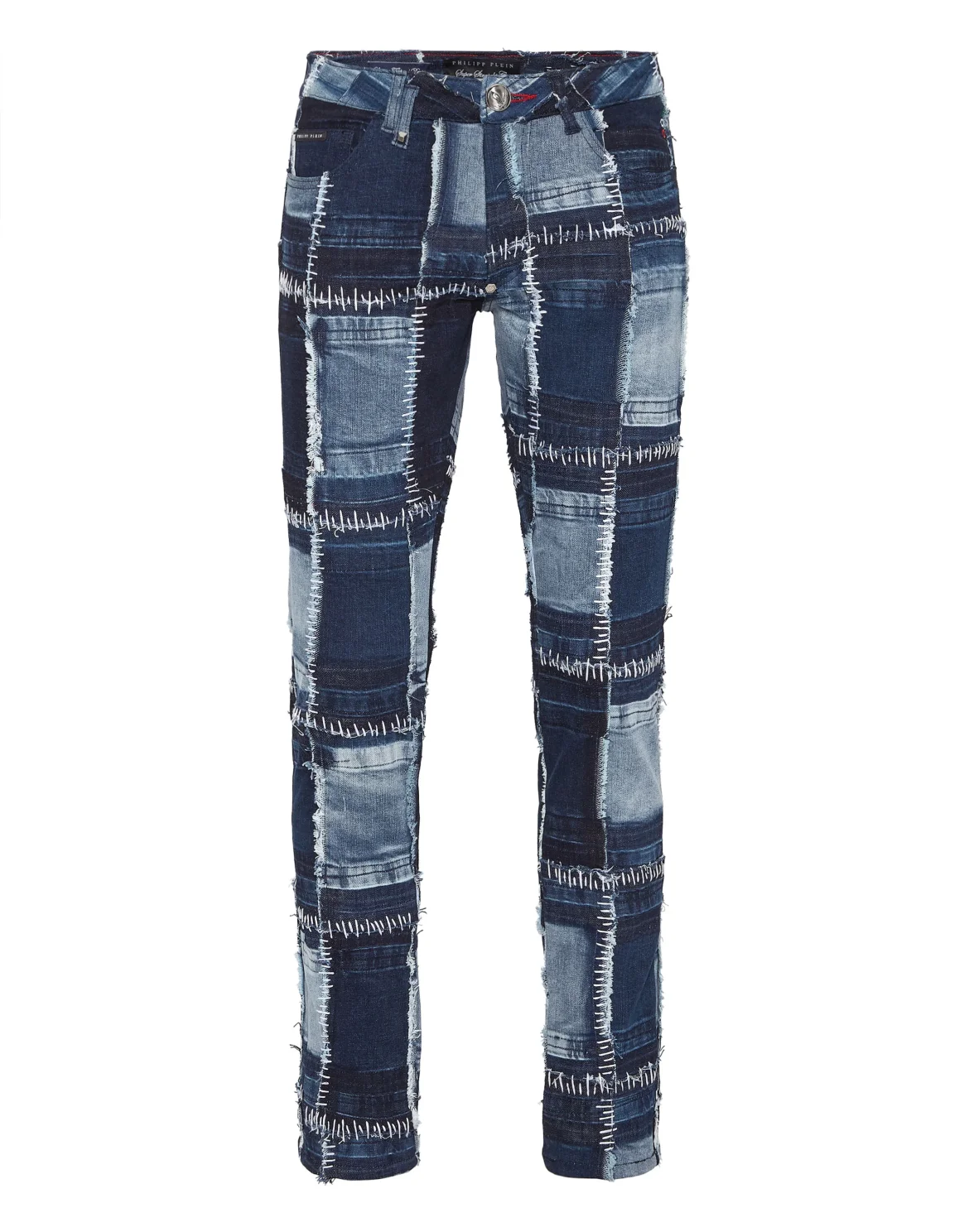 Denim Trousers Super Straight Cut, цвет: Синий