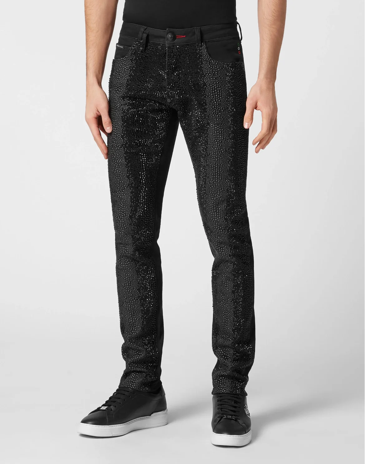 Denim Trousers Super Straight Cut, цвет: Черный