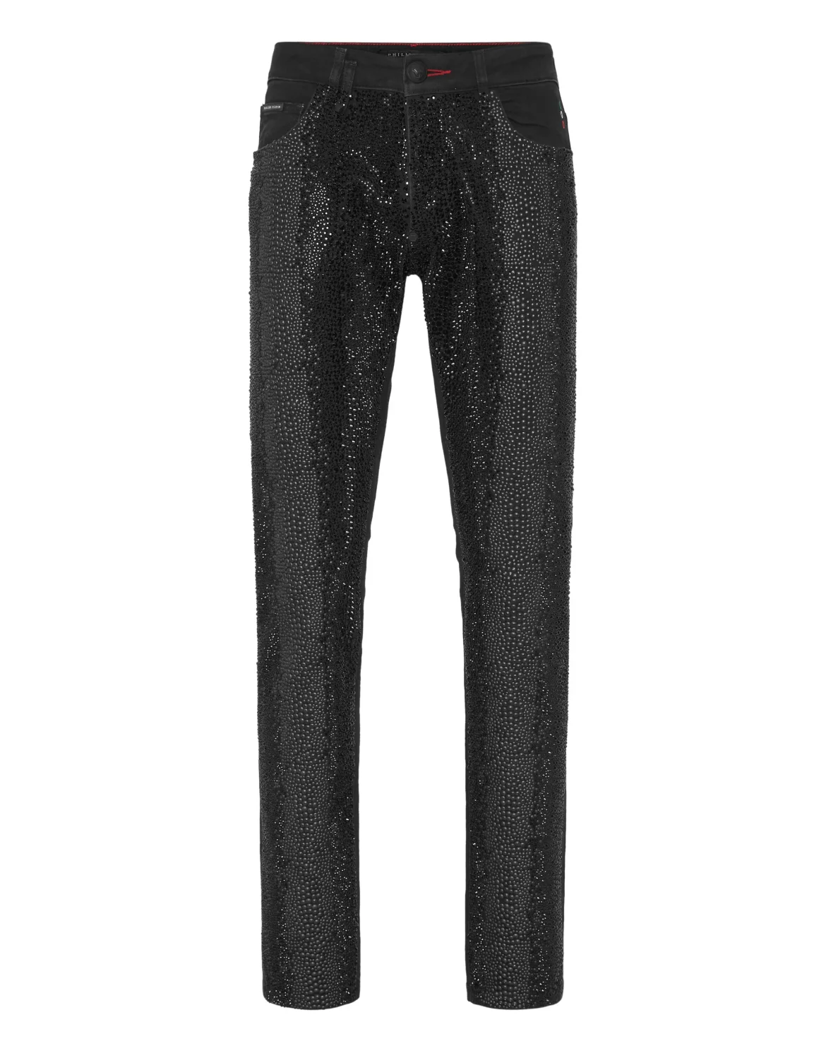 Denim Trousers Super Straight Cut, цвет: Черный