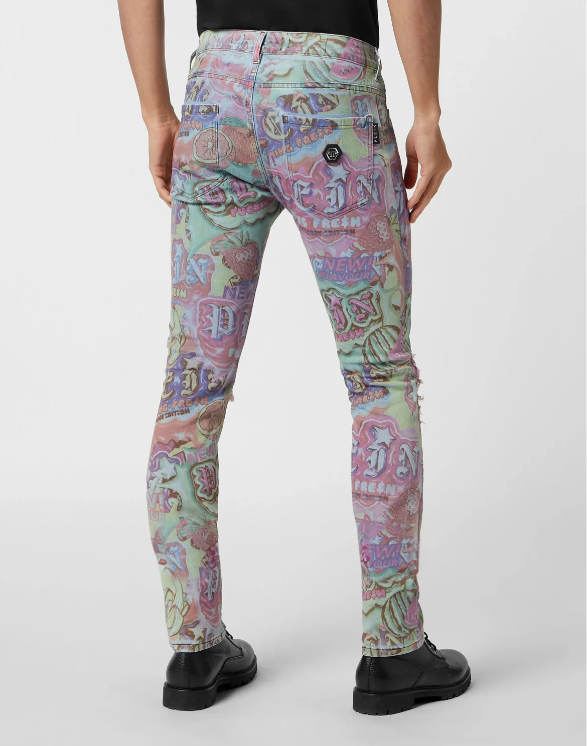 Denim Trousers Rock Star Fit, цвет: Мультиколор